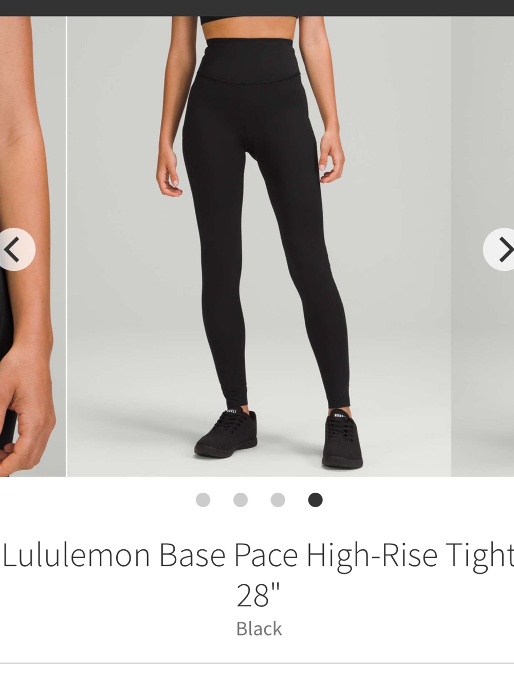 NWOT!! Lululemon Base Pace High-Rise Tight - Picture 3 of 10